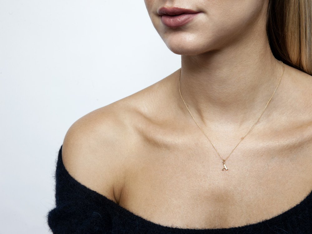 Love Letter B 18k Guld och Dia - 2