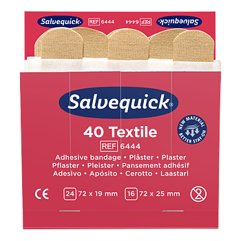 Plåsterrefill textilplåster, 6 st, Salvequick