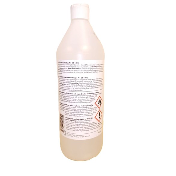 DAX Ytdesinfektion 75+ 1000ml - 3