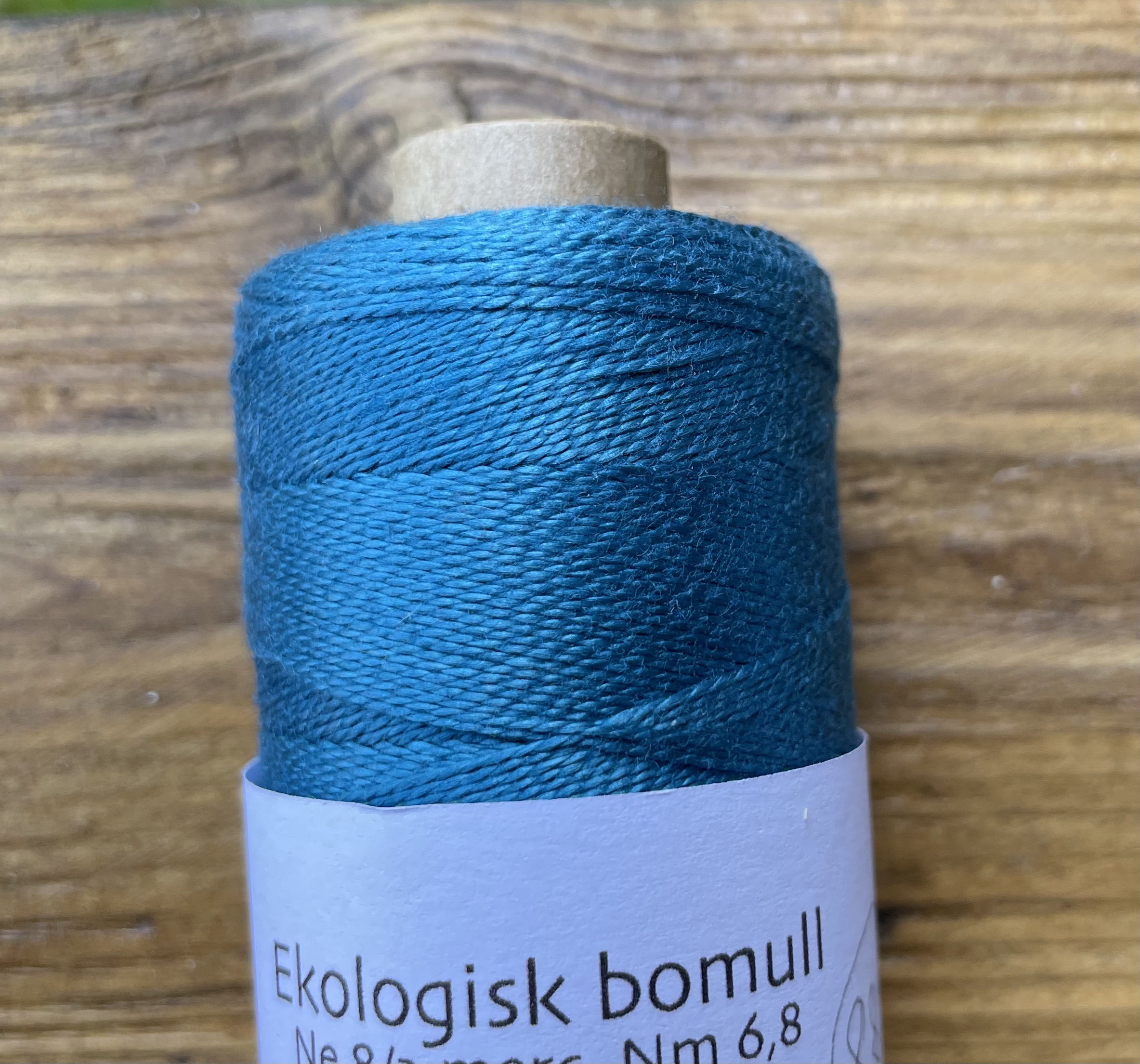 Organic cotton yarn Ne 8/2 merc 50g - 12