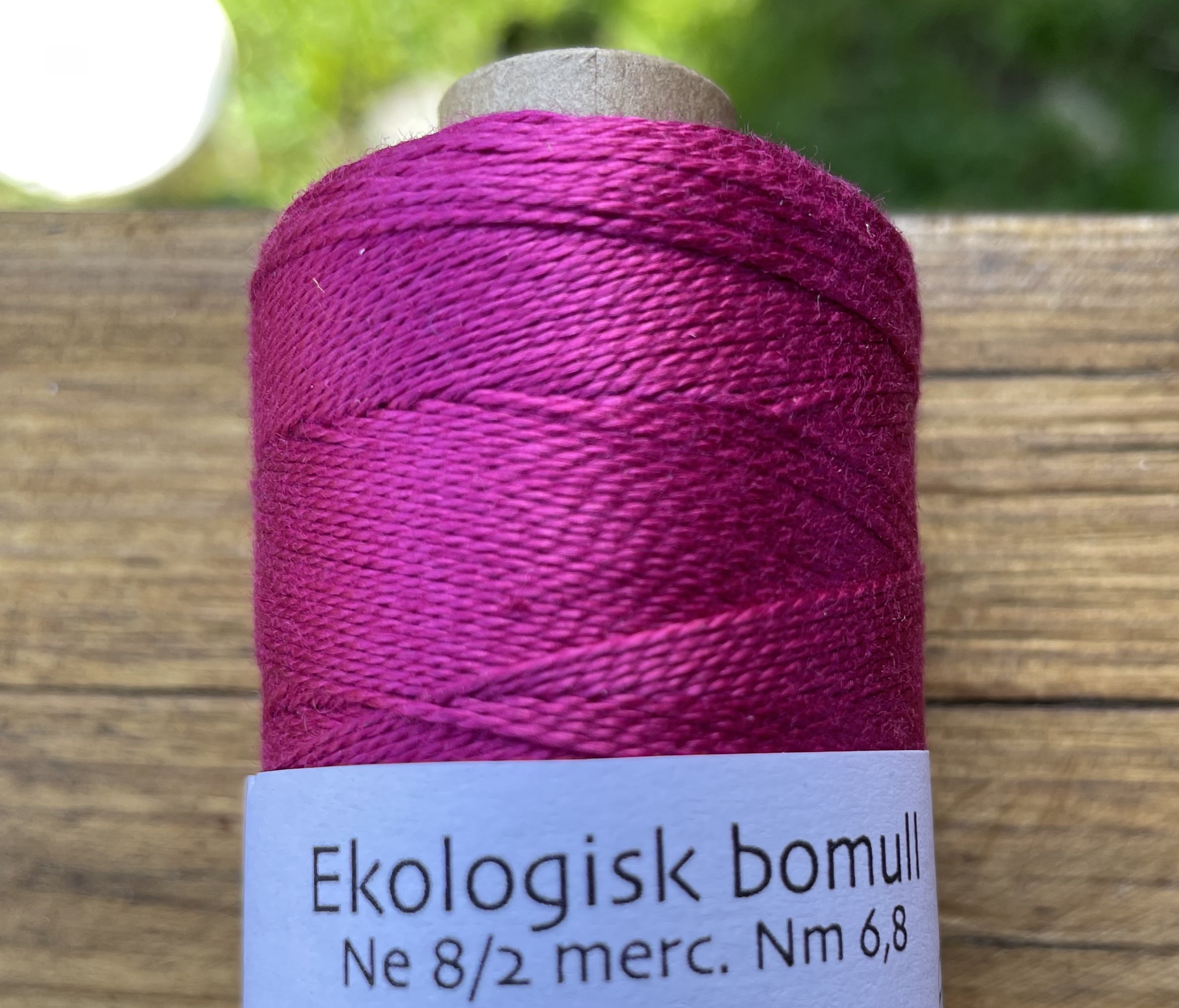 Organic cotton yarn Ne 8/2 merc 50g - 7
