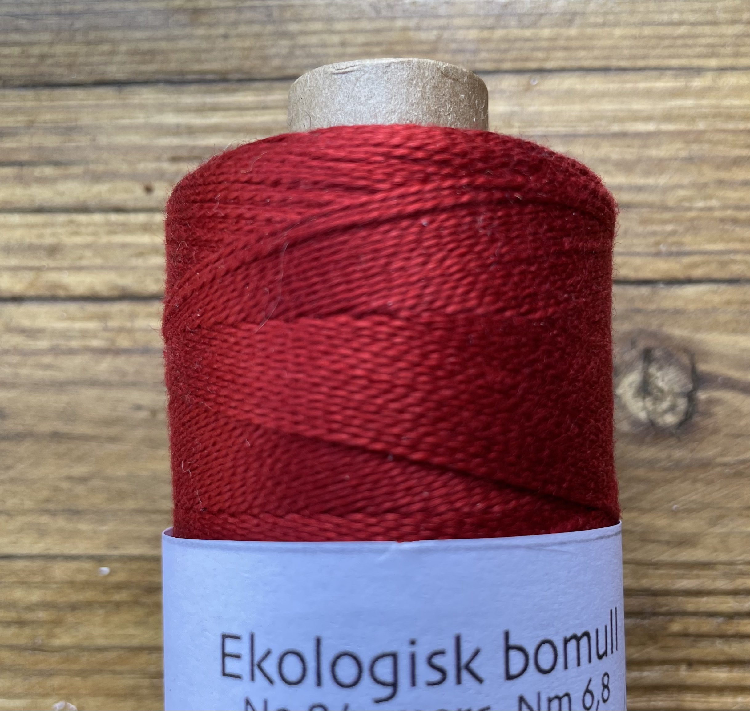 Organic cotton yarn Ne 8/2 merc 50g - 5