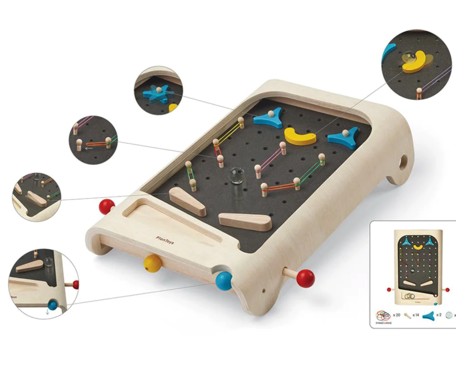 Plantoys flippermaskine