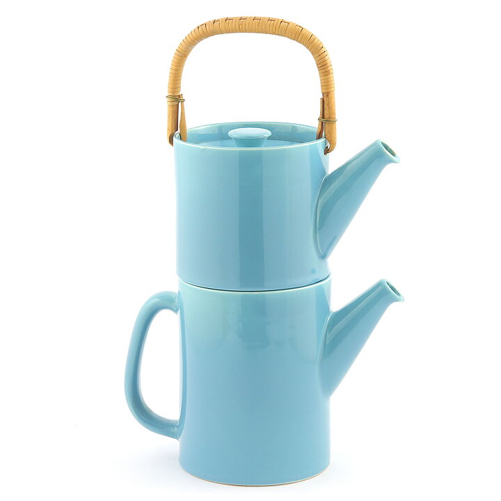 Stig Lindberg (Colorado 1955) Iconic Double Teapot (Blue)