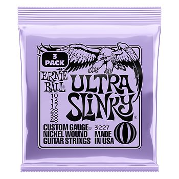 Ernie Ball Ultra Slinky 010-048 (3-Pack)