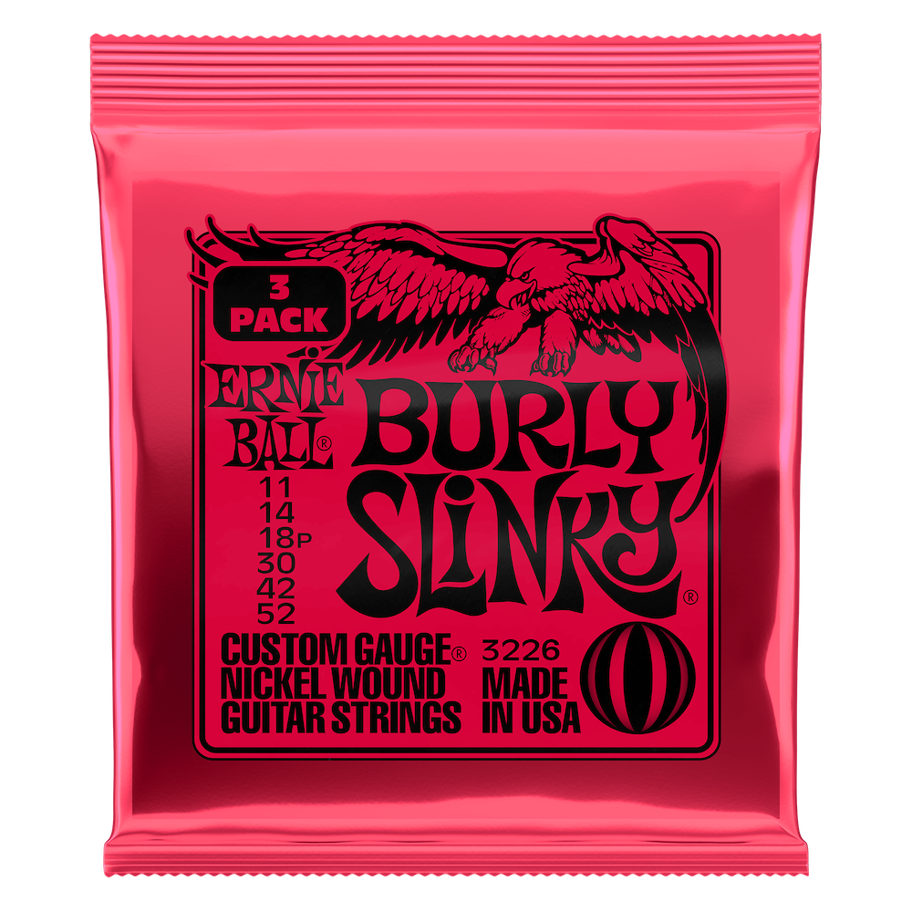 Ernie Ball Burly Slinky 011-052 (3-Pack)