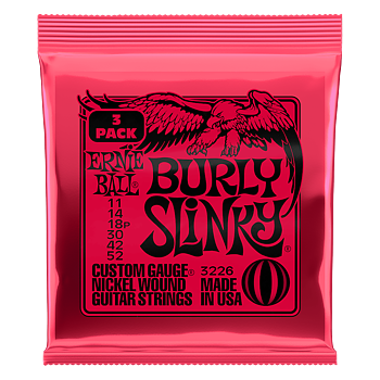 Ernie Ball Burly Slinky 011-052 (3-Pack)
