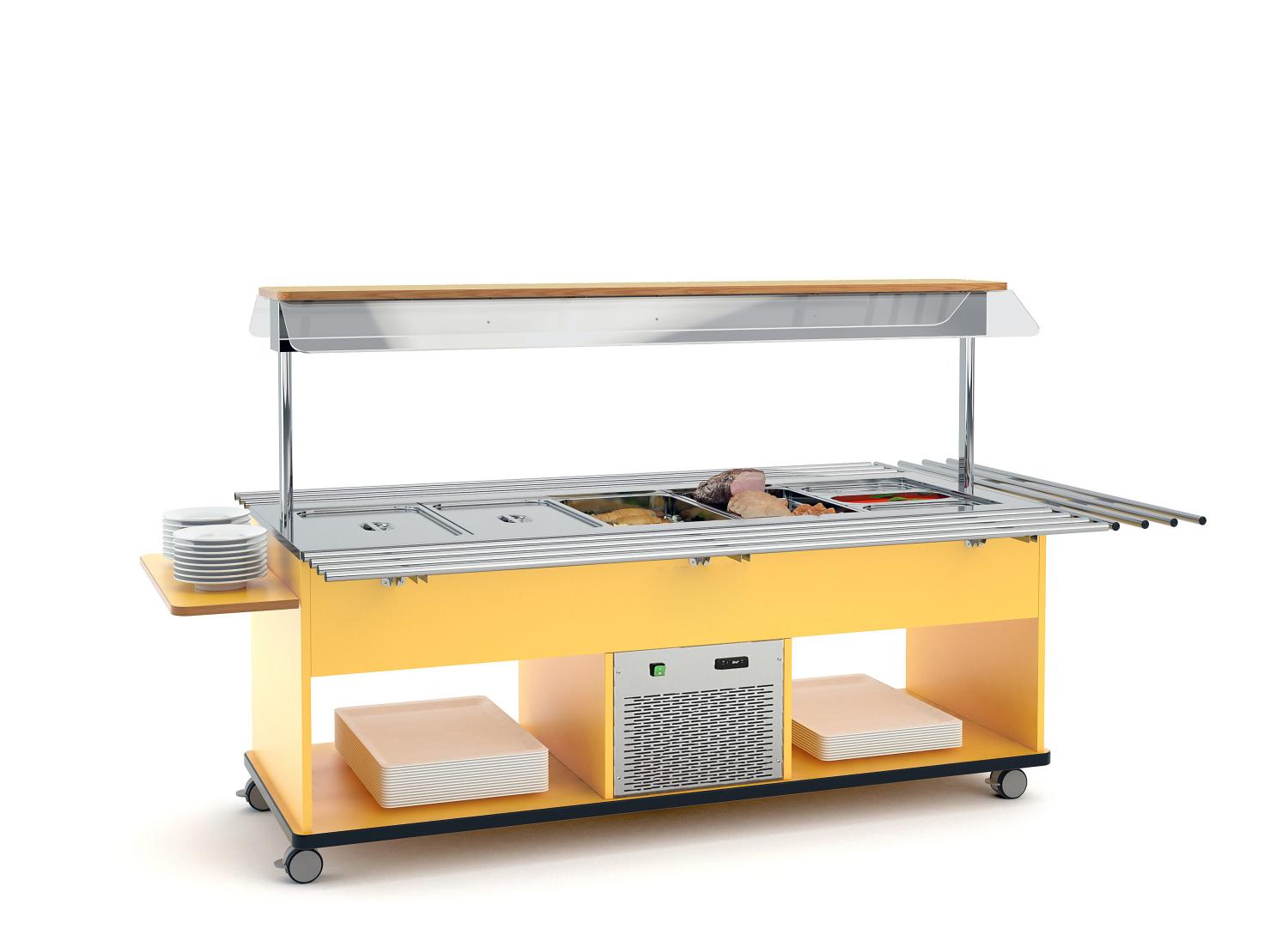 Refrigerated Buffet trolley  for kids - HAPPY  - 3