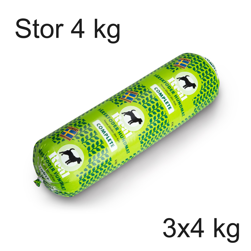 Complete Real Hundmat 4kg, 3st ( 12kg )