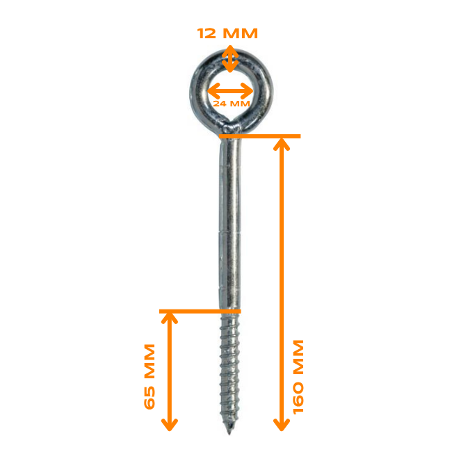 Öglebult Ø 12 mm - 7