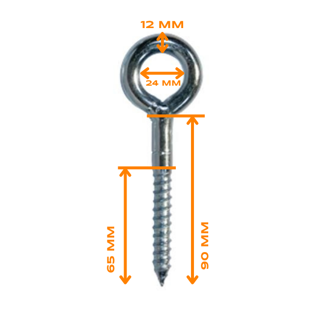 Öglebult Ø 12 mm - 3