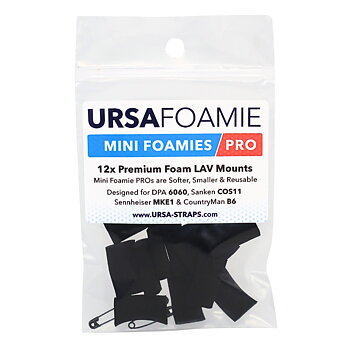 URSA Straps - Mini Foamies 12x BLK