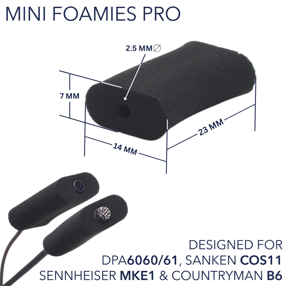 URSA Straps - Mini Foamies 12x BLK - 3