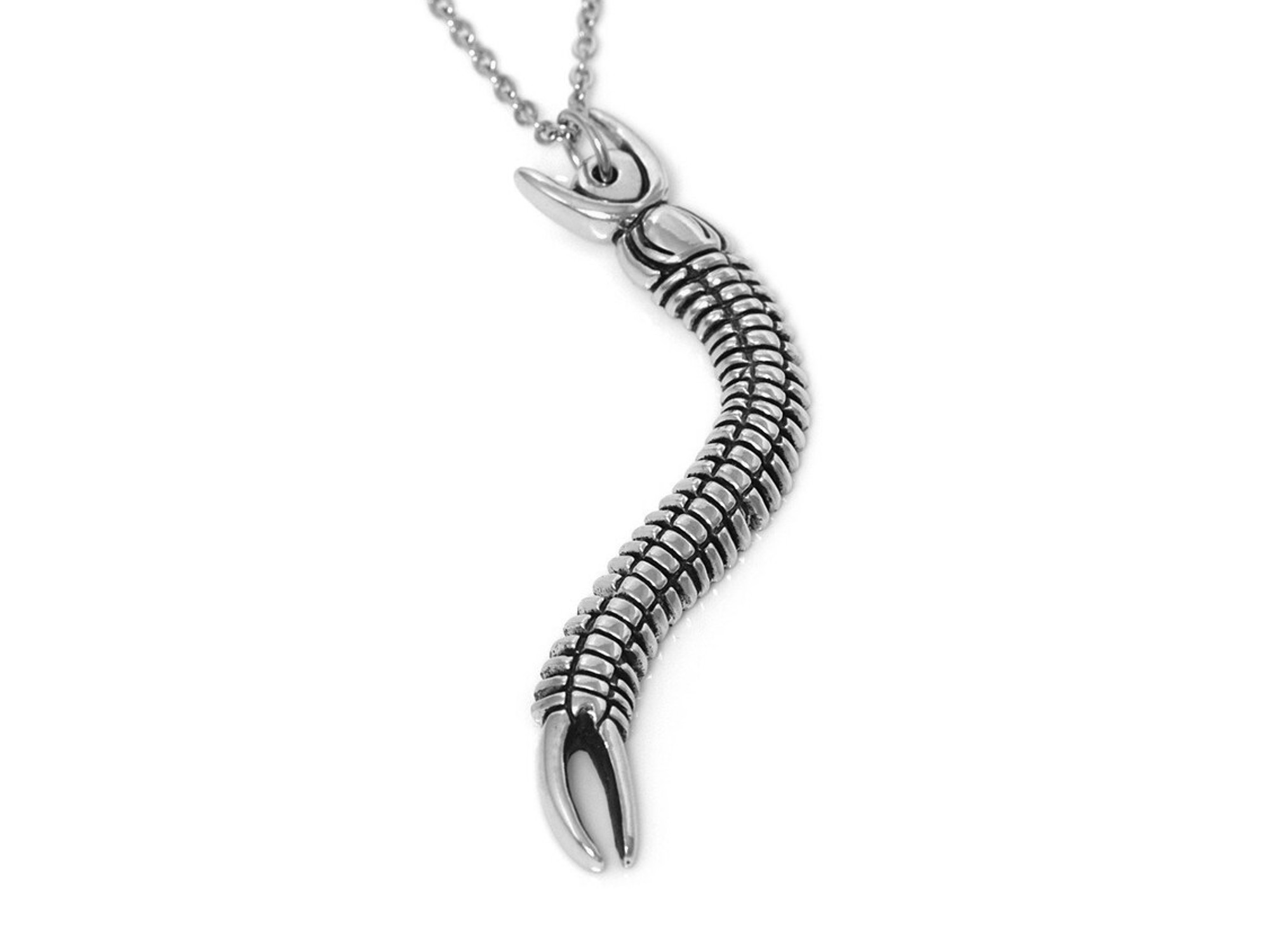 Tusenfoting Halsband, Djur Smycke i Tenn - 2