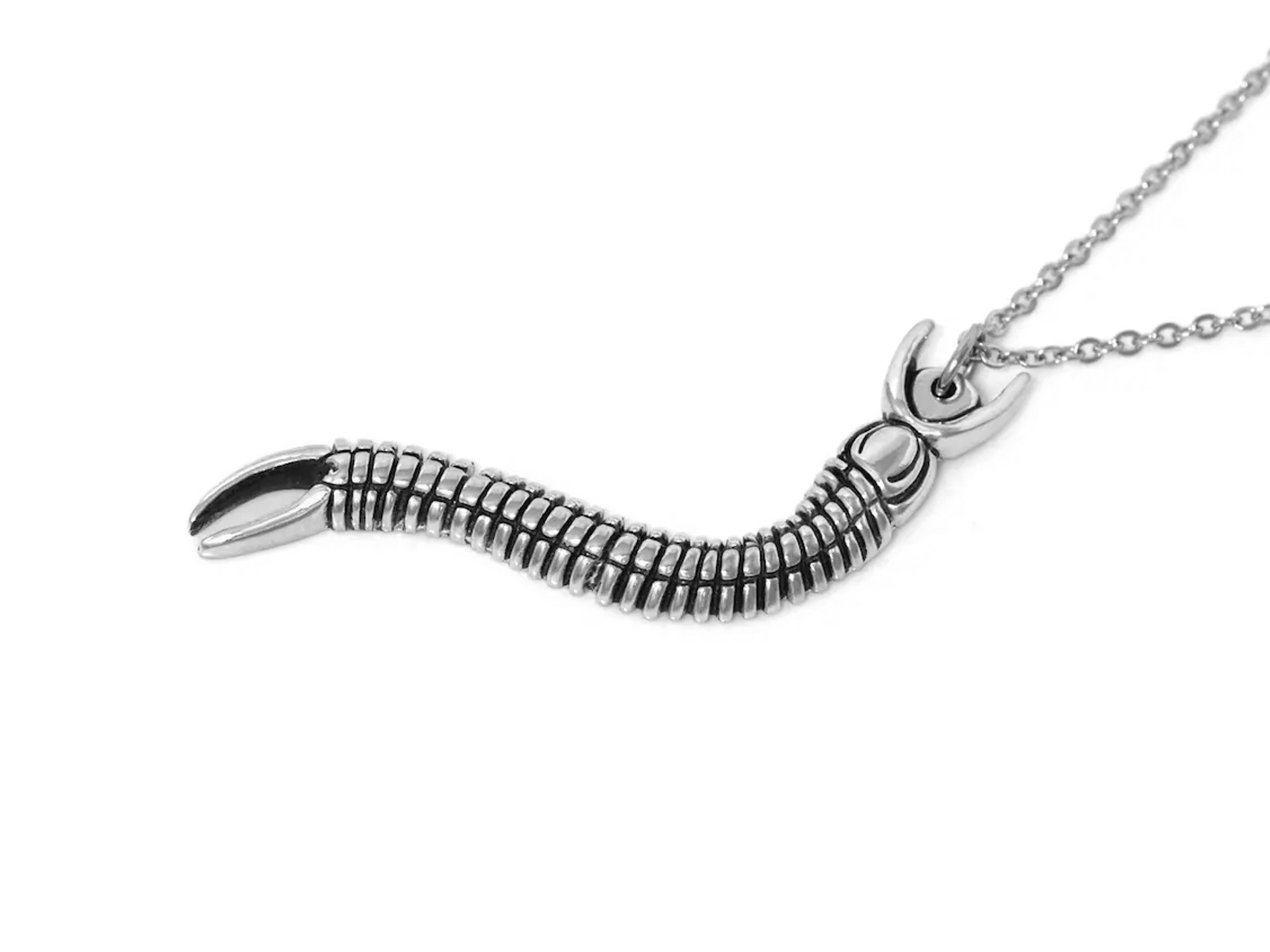 Tusenfoting Halsband, Djur Smycke i Tenn - 3