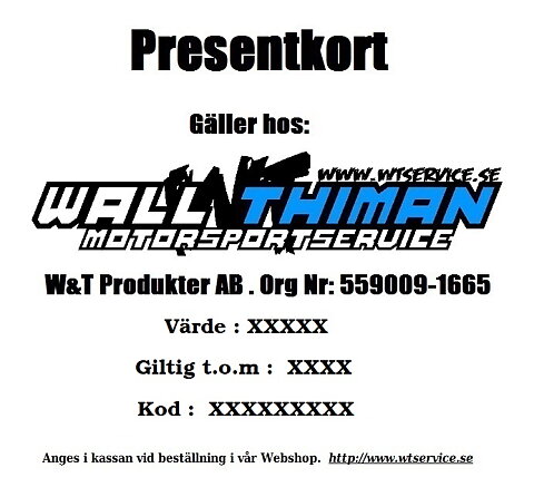 Presentkort 300:-