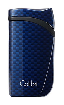 Colibri Falcon Carbon Jet Lighter Blue