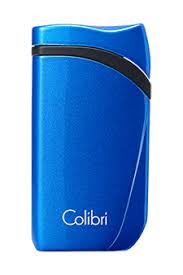 Colibri Falcon Metallic Jet Lighter Metallic Blue