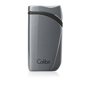 Colibri Falcon Metallic Jet Lighter Metallic Charcoal
