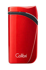 Colibri Falcon Metallic Jet Lighter Metallic Red