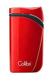 Colibri Falcon Metallic Jet Lighter Metallic Red