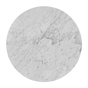 Bordsskiva Marmor Carrara rund