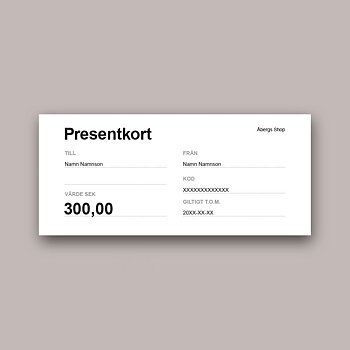 Presentkort