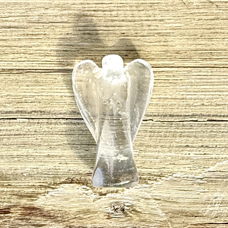 Ängel Bergkristall skulpterad 