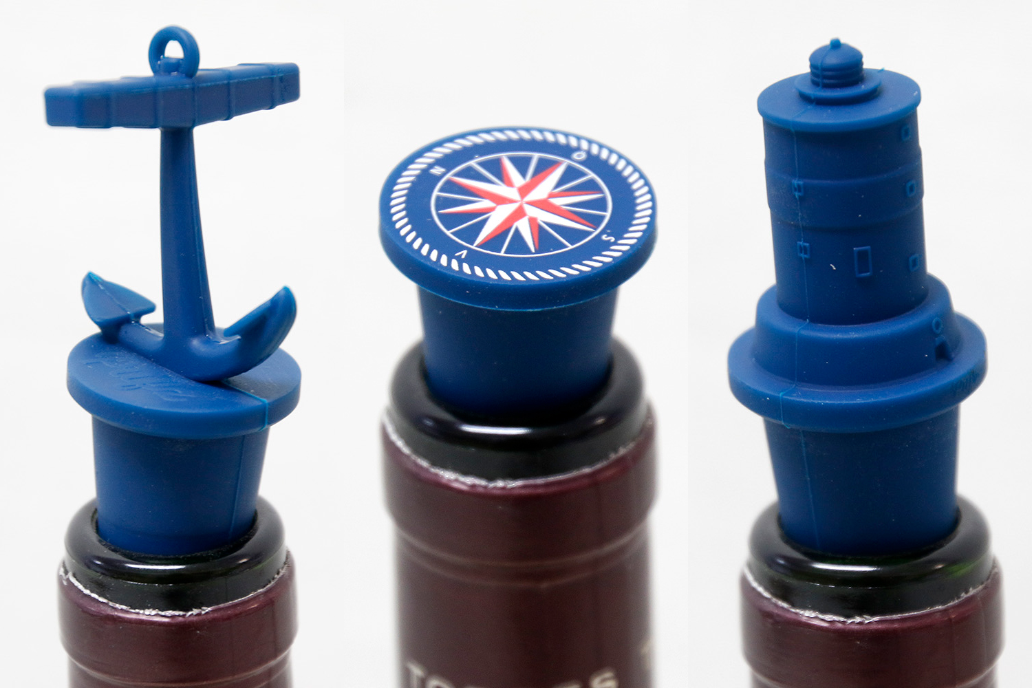 Wine corks - Anchor Lighthouse Compass