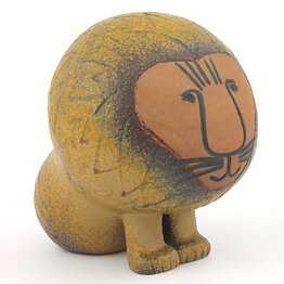 Lisa Larson (Africa 1964) Lustrous Lion 15 cm