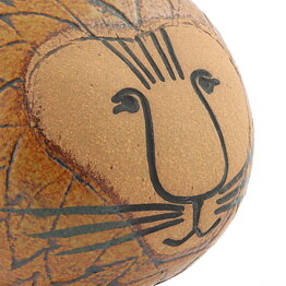 Lisa Larson (Africa 1964) Lustrous Lion 15 cm