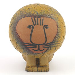 Lisa Larson (Africa 1964) Lustrous Lion 15 cm