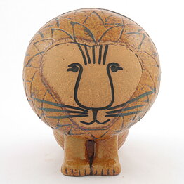Lisa Larson (Africa 1964) Lustrous Lion 15 cm