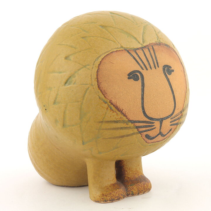 Lisa Larson (Africa 1964) Lustrous Lion 15 cm