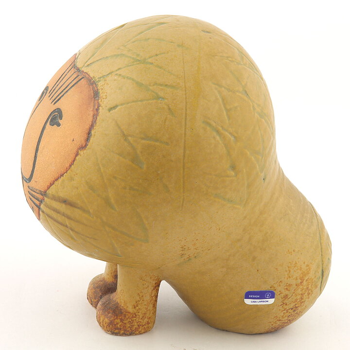 Lisa Larson (Africa 1964) Lustrous Lion 15 cm