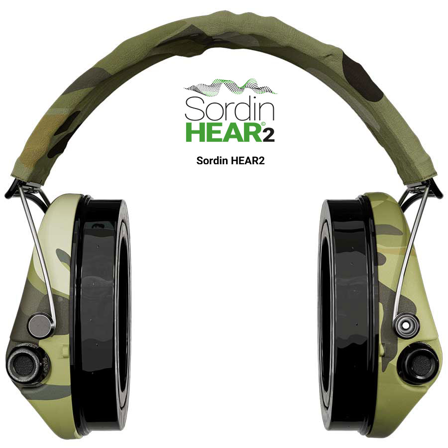 Sordin Supreme Pro X H2 LED Green Camo - 2