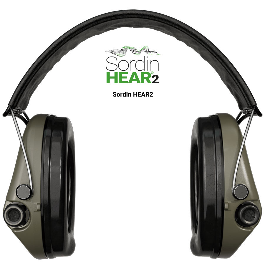 Sordin Supreme Pro X H2 Green Leather - 2