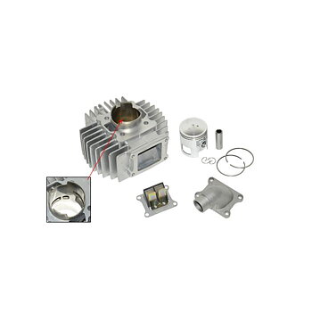 Zylindersatz, Puch Maxi 45/12mm - DMP mit Membranventil