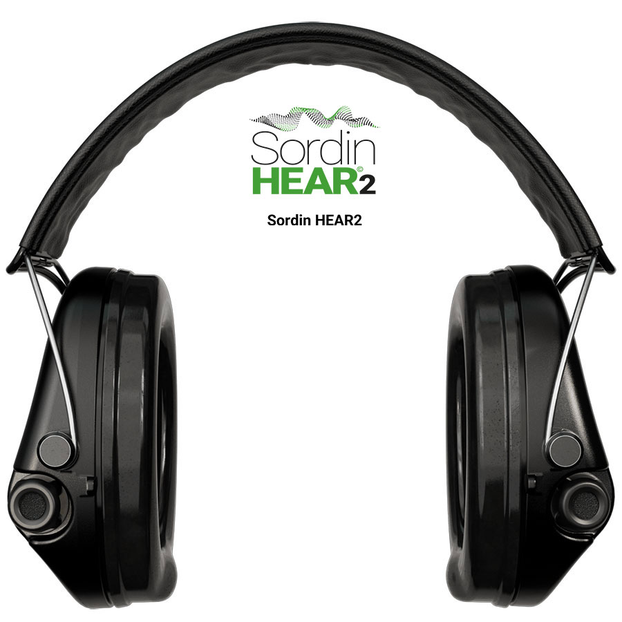Sordin Supreme Pro X H2 Black Leather - 2