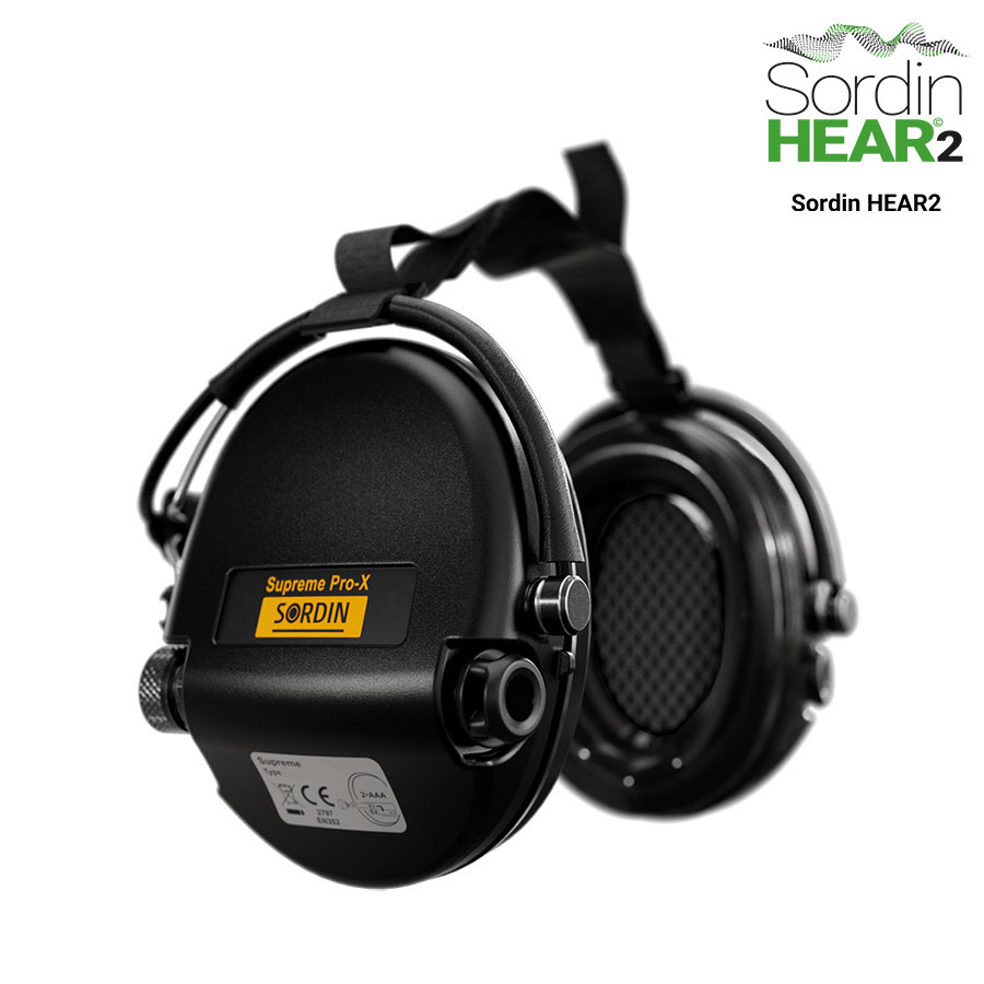 Sordin Supreme Pro X H2 Neckband Black - 3