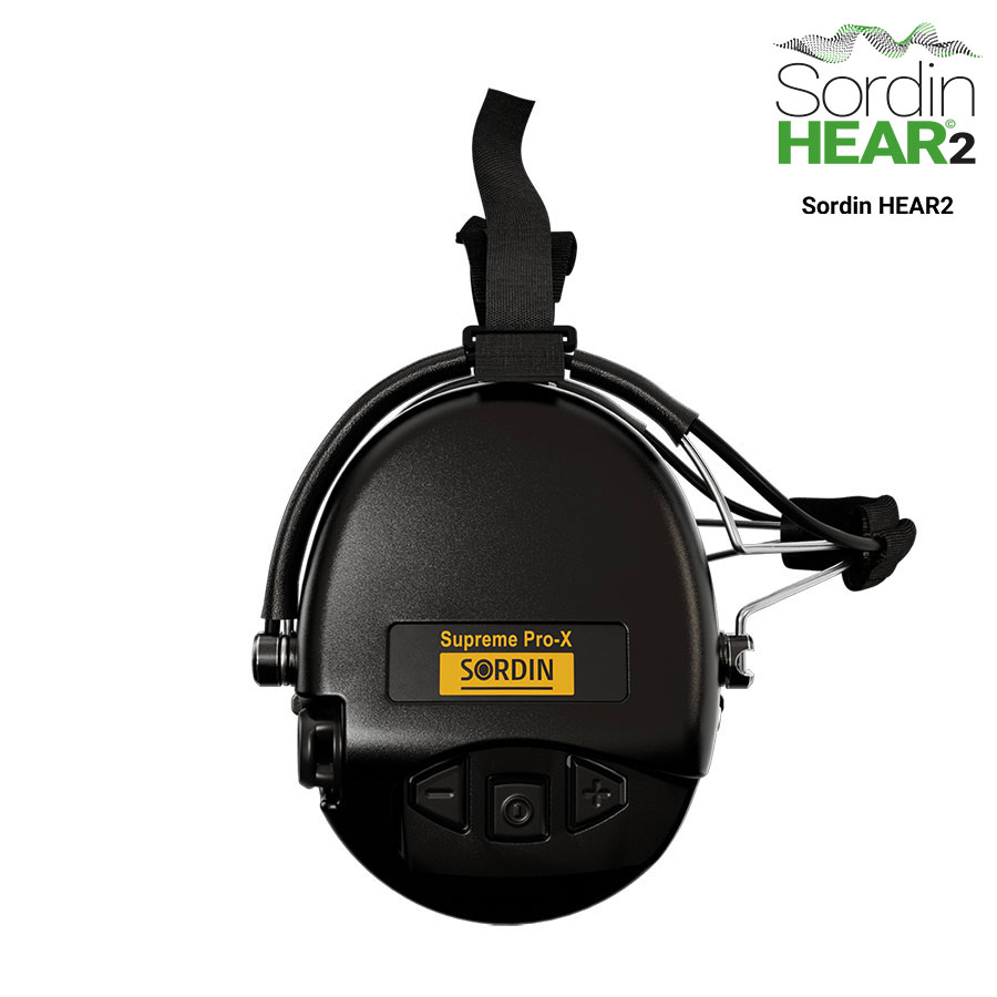 Sordin Supreme Pro X H2 Neckband Black - 4