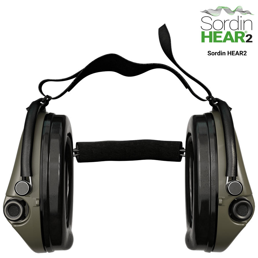 Sordin Supreme Pro X H2 Neckband Green - 2