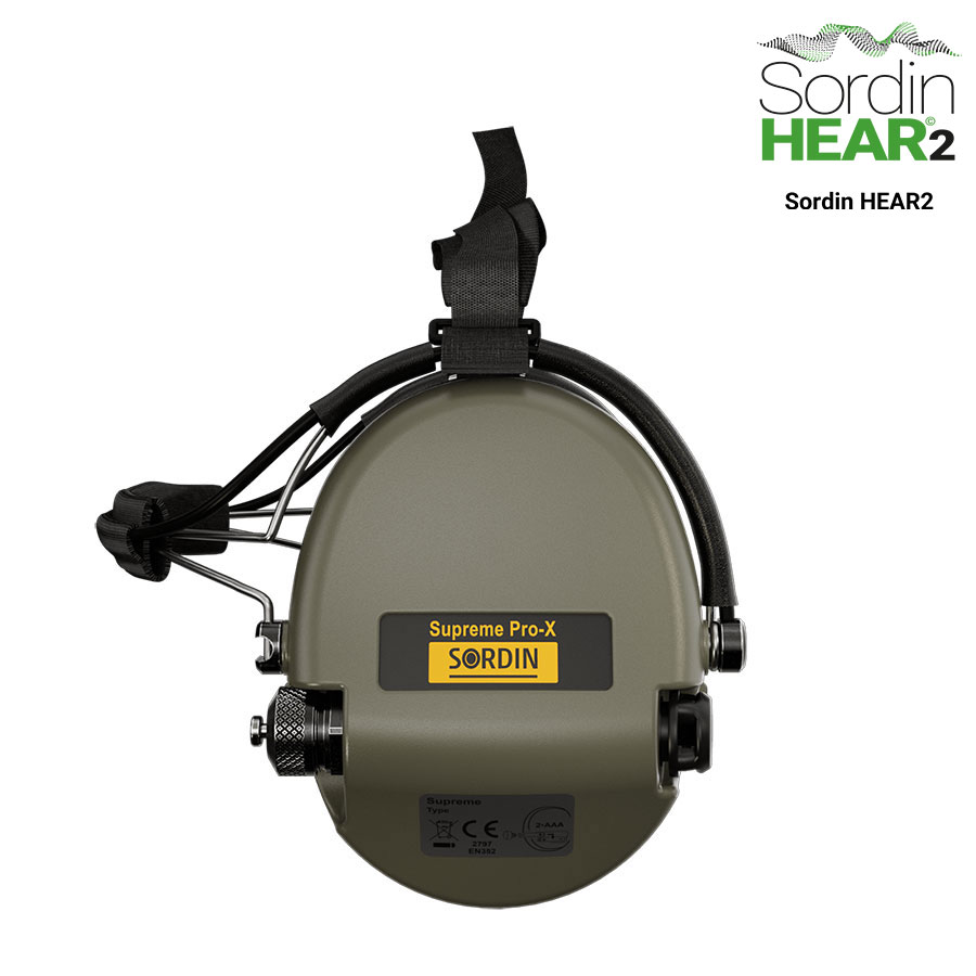 Sordin Supreme Pro X H2 Neckband Green - 5