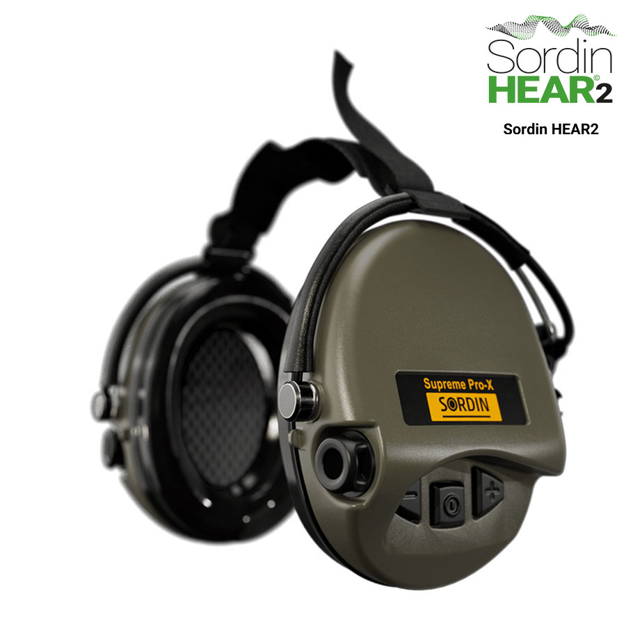 Sordin Supreme Pro X H2 Neckband Green