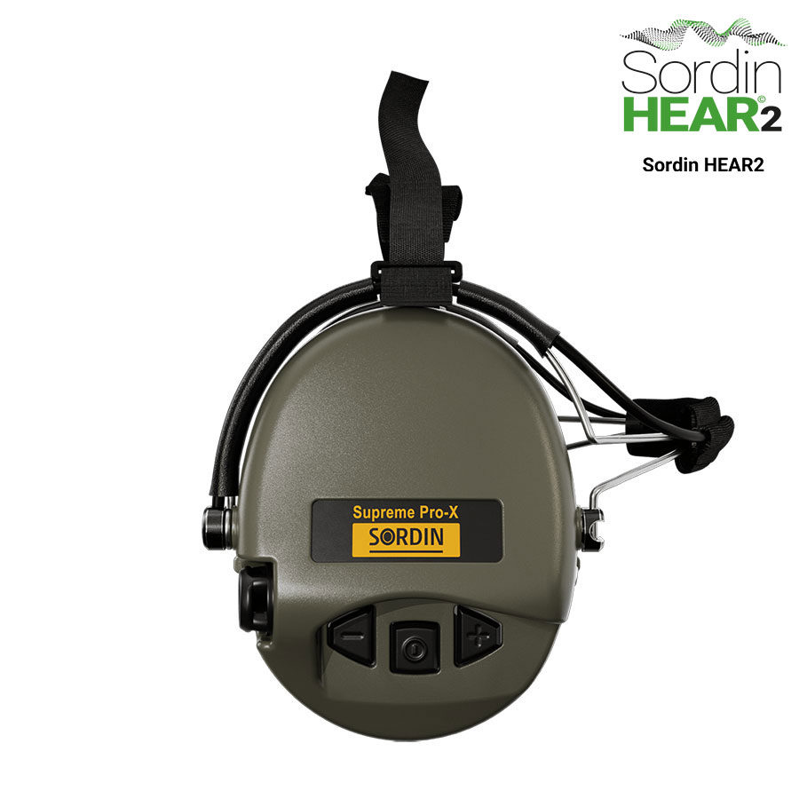 Sordin Supreme Pro X H2 Neckband Green - 4