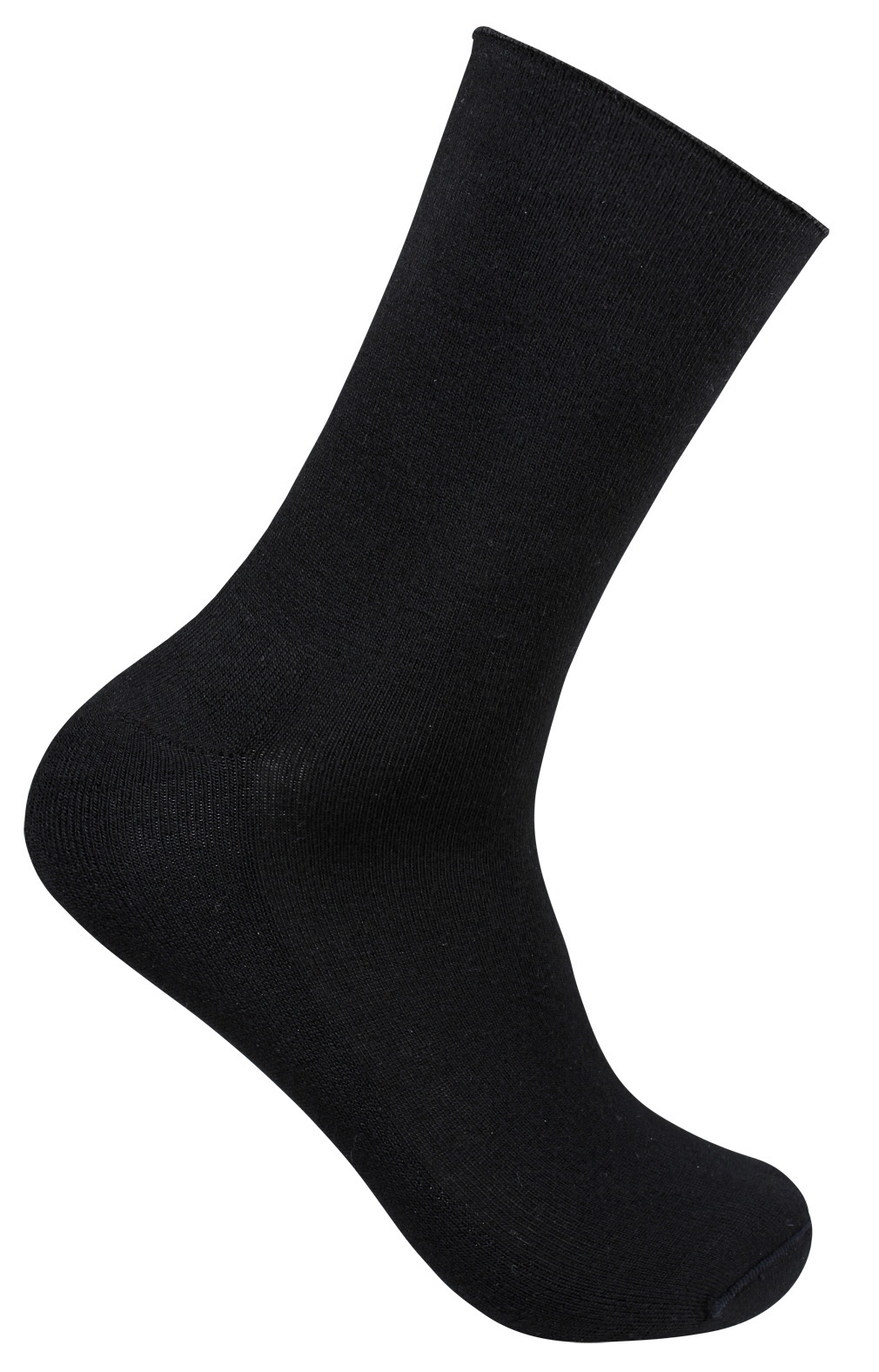 Diabetikersock i bambu med tunn med rulltopp  - Doktorn rekommenderar -4 par - 4