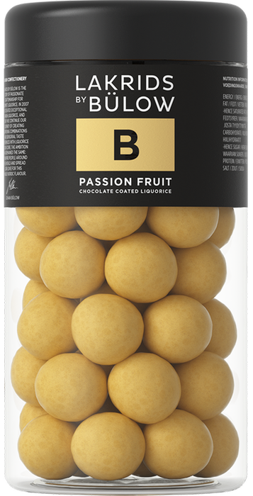B - PASSION FRUIT  REGULAR- Lakrits by Bülow