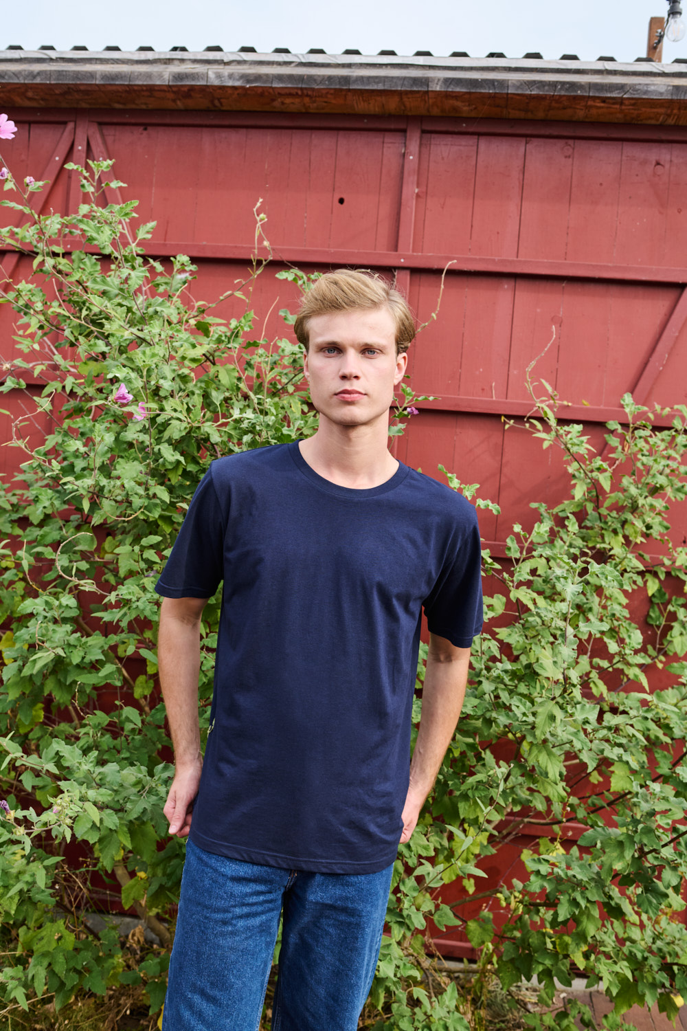 T-shirt Workwear - Unisex - Neutral - Fairtrade & EKO - Navy - 2