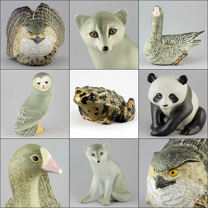 ポール・ホフ  WWFシリーズ  北極グース   Arctic Goose  1980年代  21/18cm