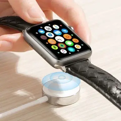 SiGN Magnetisk Laddare för Apple Watch, 2.5W, 3A, 1.2m - Vit - 2